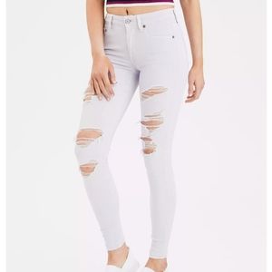 American Eagle High rise Jegging Crop